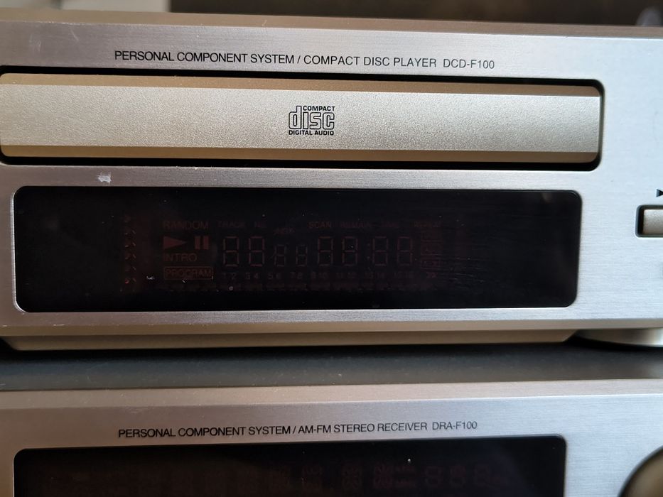 Mini zestaw Denon F100 amplituner + CD