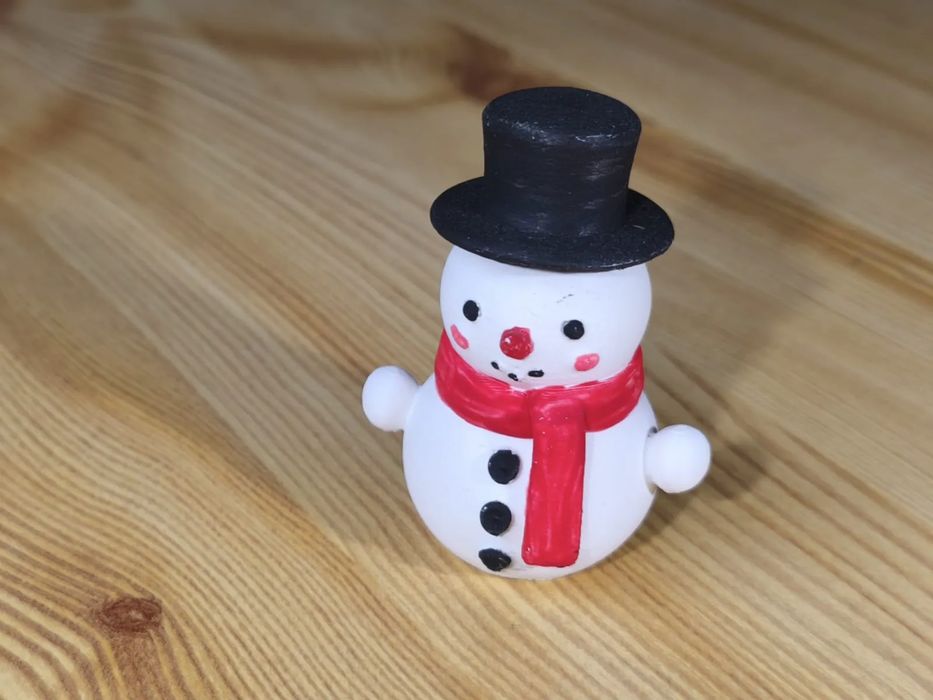Boneco de Neve - Para Pintar