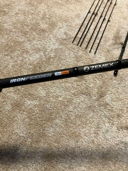 Zemex iron feeder 3,60m/90g c.w. + dodatkowe szczytówki