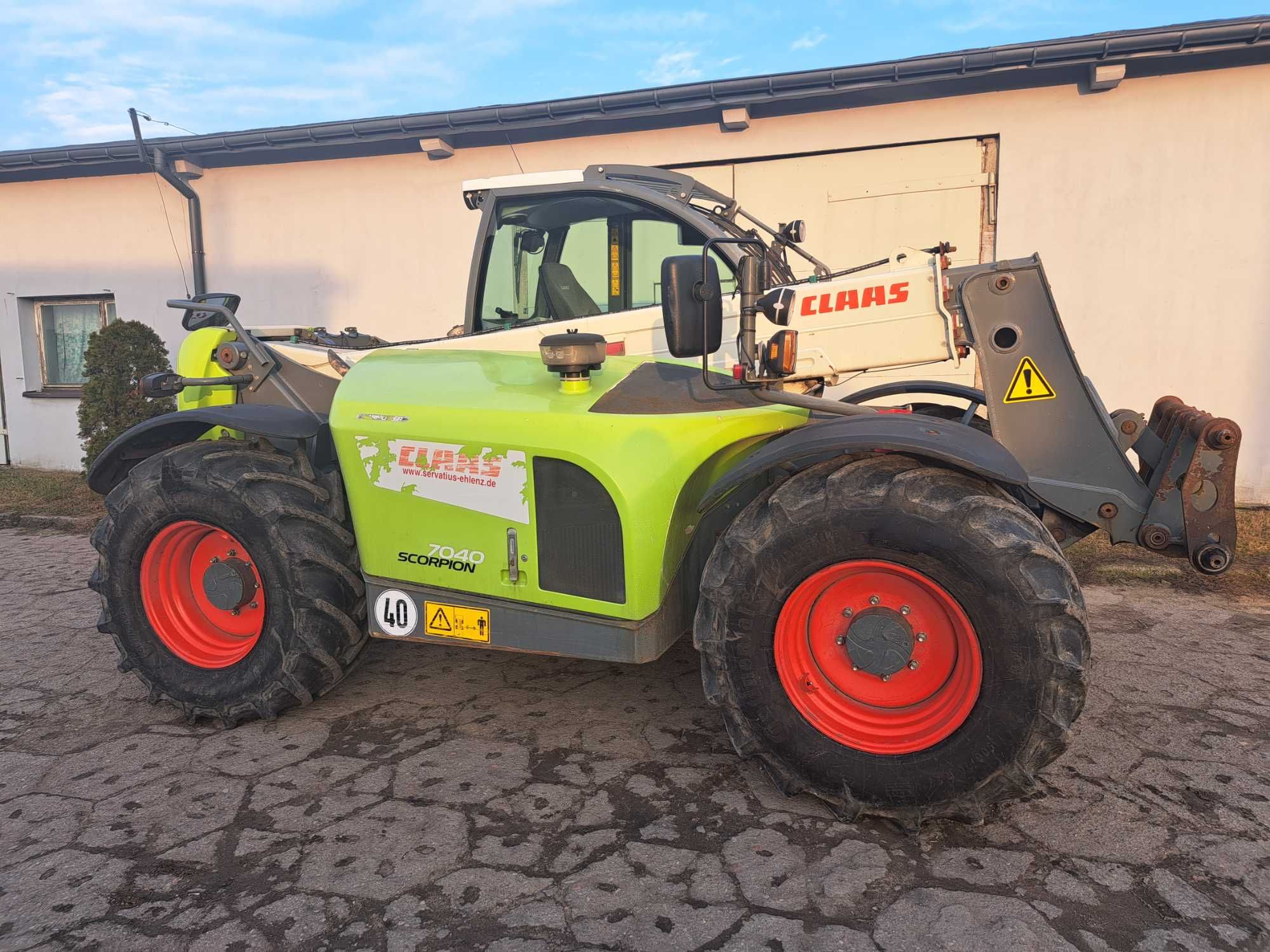 CLAAS Scorpion 7040 ładowarka teleskopowa manitou jcb -okazja-