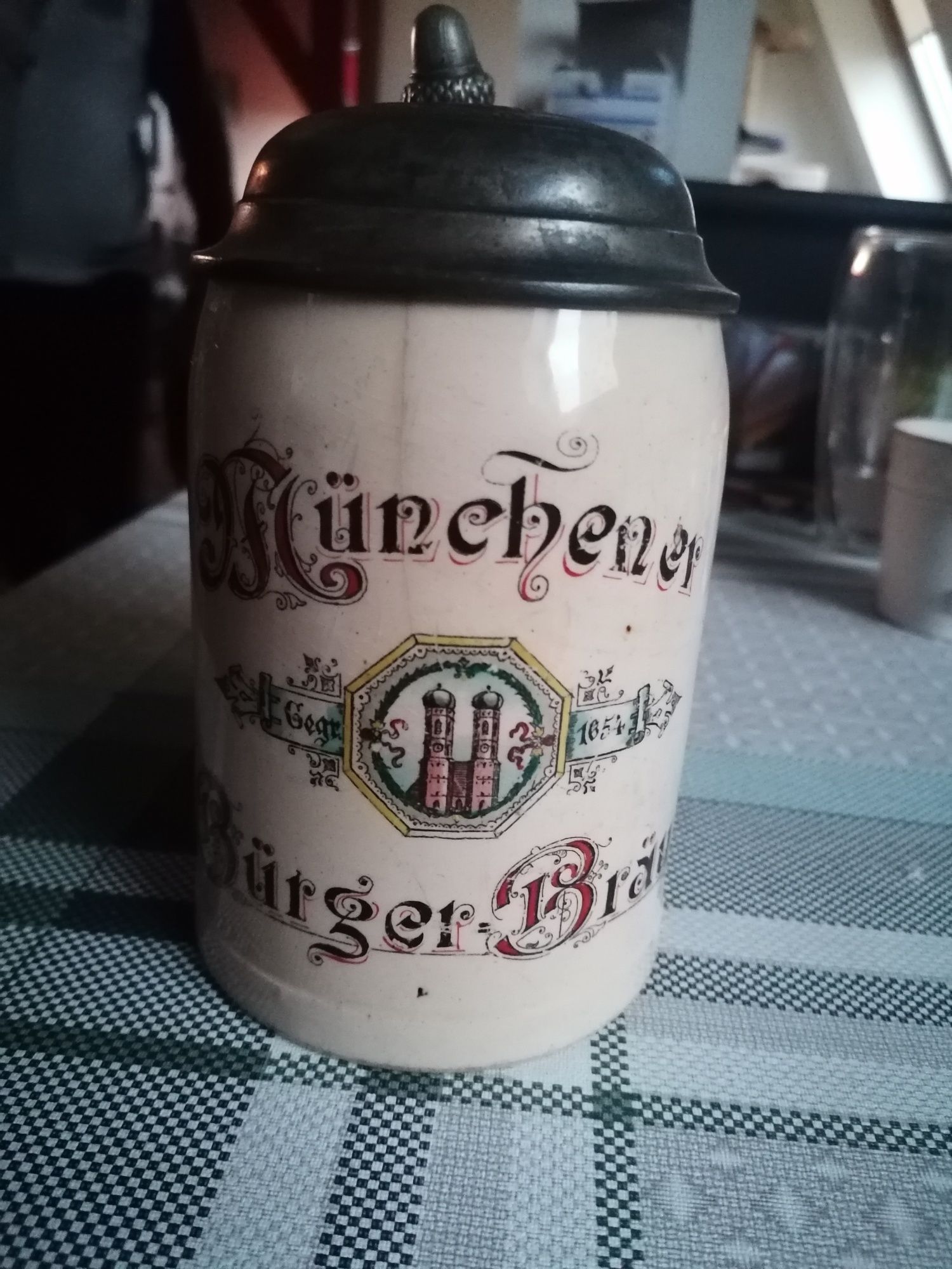 Kufel ceramiczny niemiecki