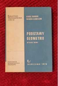 Książka "Podstawy geometrii" K. Borsuk, W. Szmielew