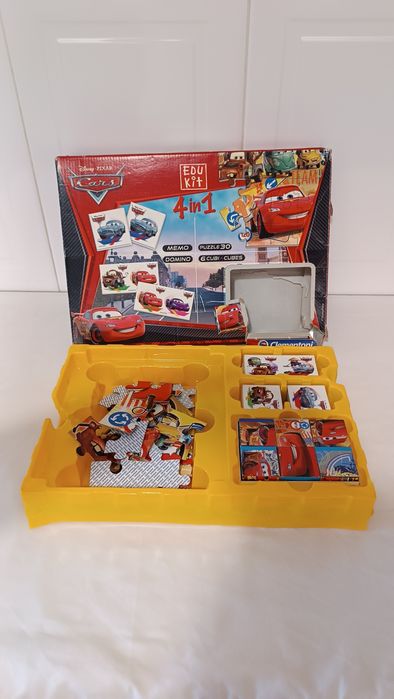 4 em 1. Jogos de Cars Faísca. Disney.