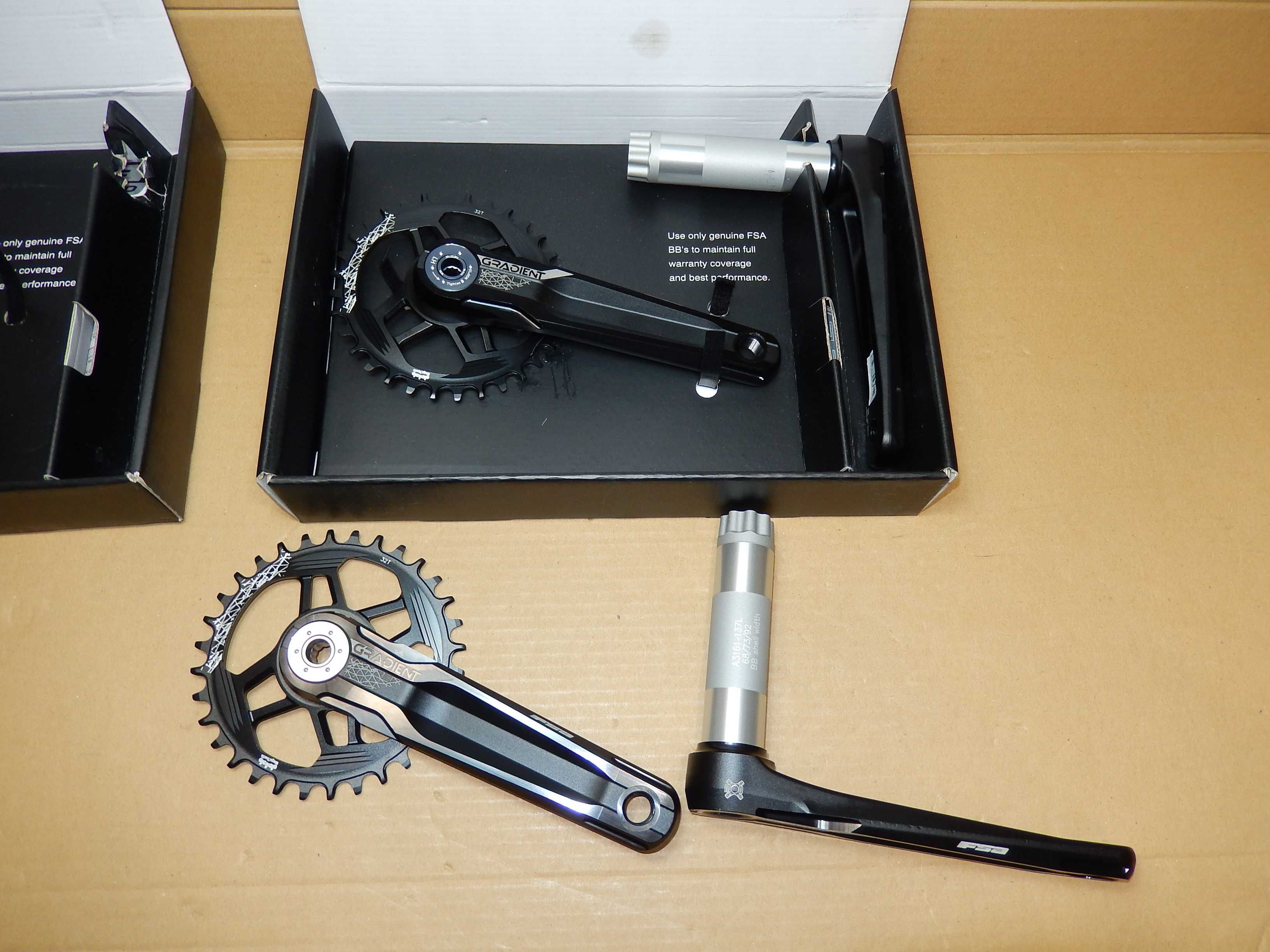 Шатуны FSA Gradient Modular 392EVO / Race Face Turbine