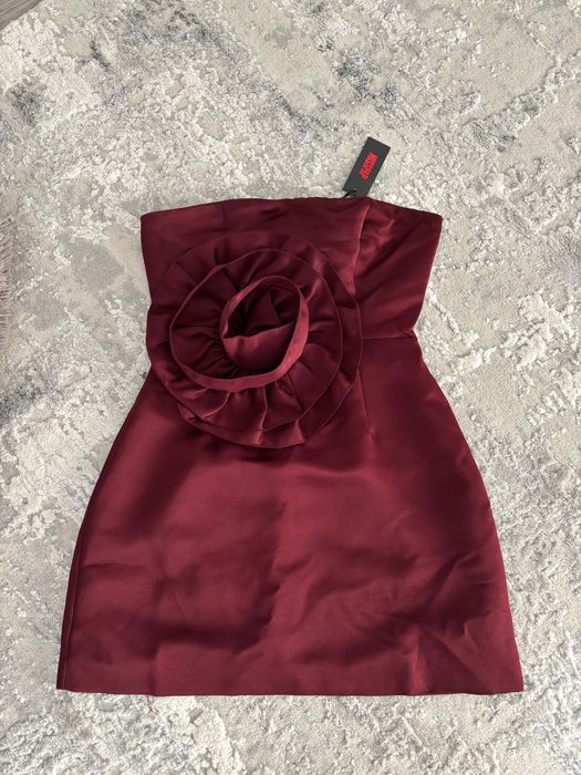 Сукня Misspap xs s Колір бургунді