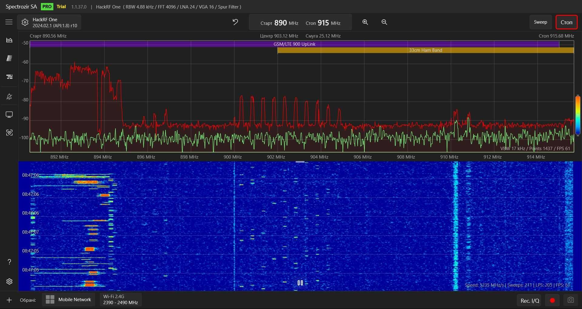 HackRF one R10+ type C clifford SDR приймач Хак РФ pluto