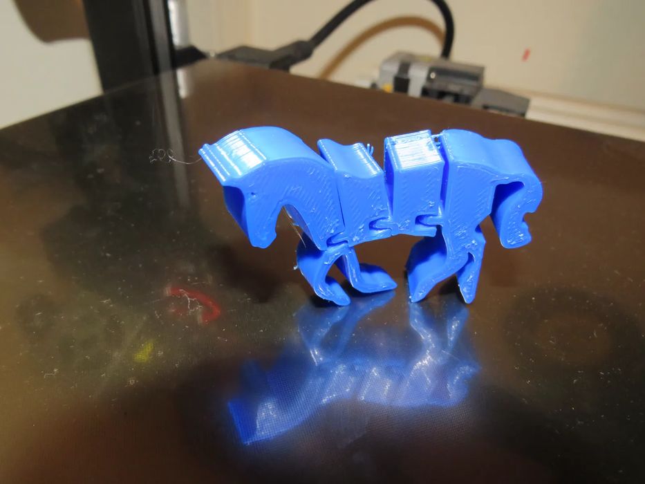 Cavalo Flexível Articulado