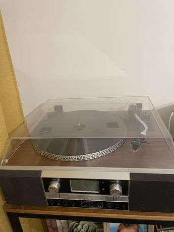 Gramofon z nagrywarka CD radiem USB głośnik