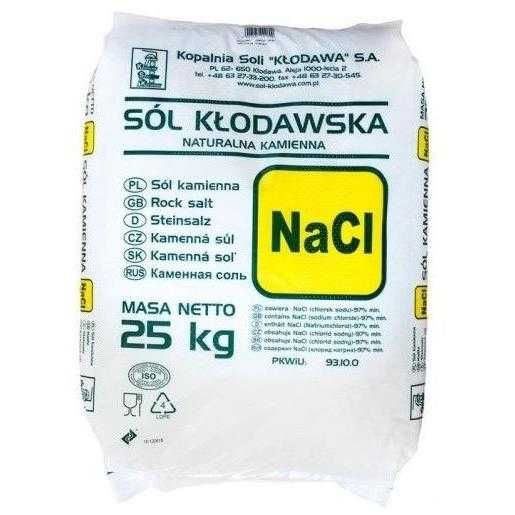 Sól spożywcza 25kg Kłodawa