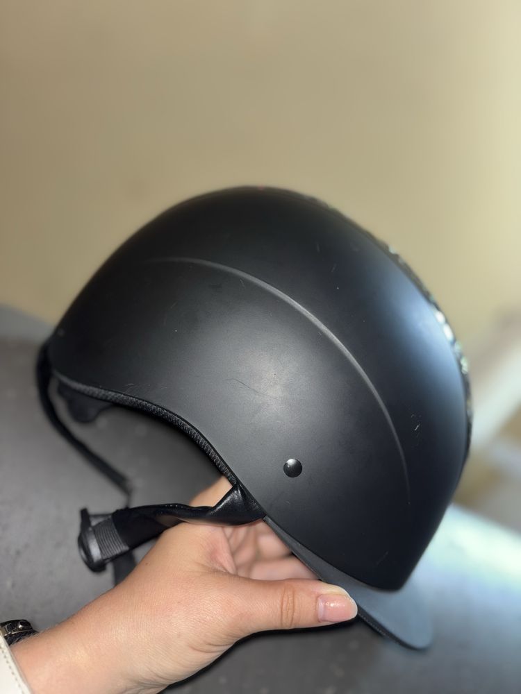 Kask jeździecki HKM