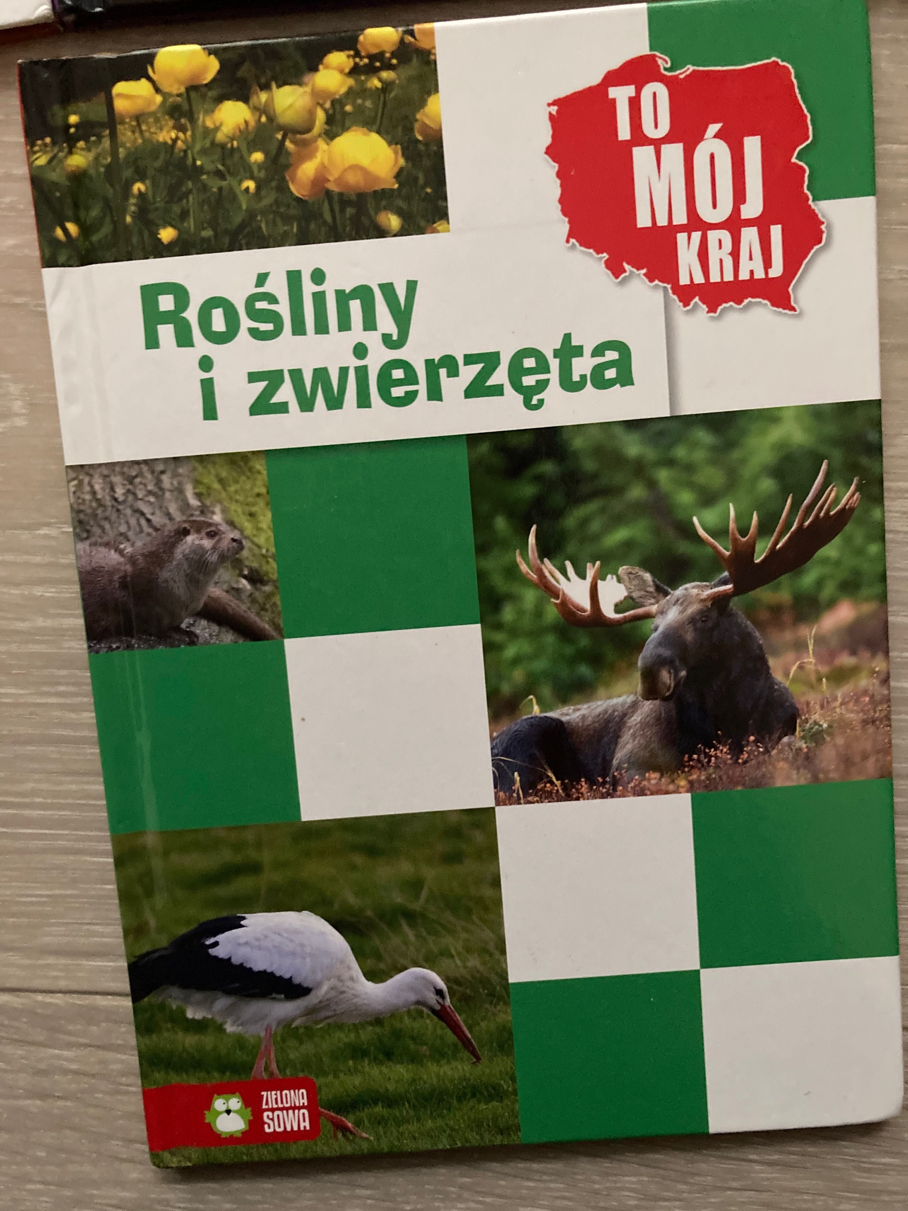 Książki popularni-naukowe przyroda Polski zielona sowa