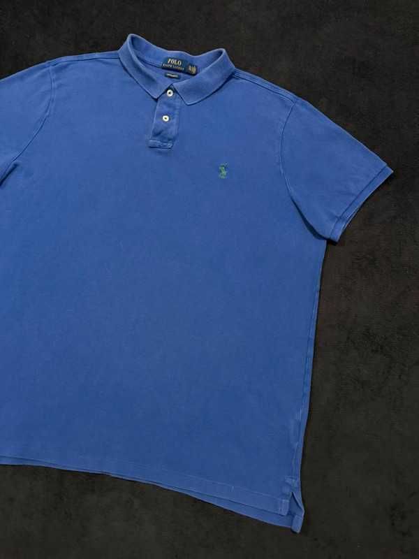 Niebieska koszulka polo Ralph Lauren - Size XL Classic Fit