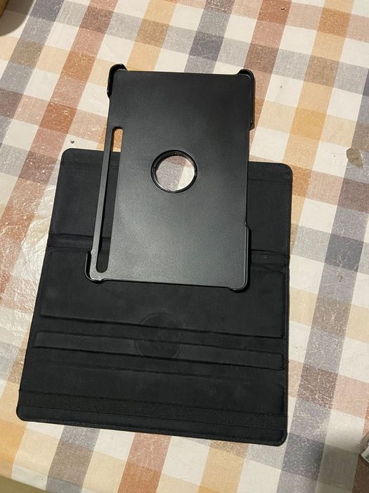 capa livro cor preta Galaxy tab s7 fe e S7 plus