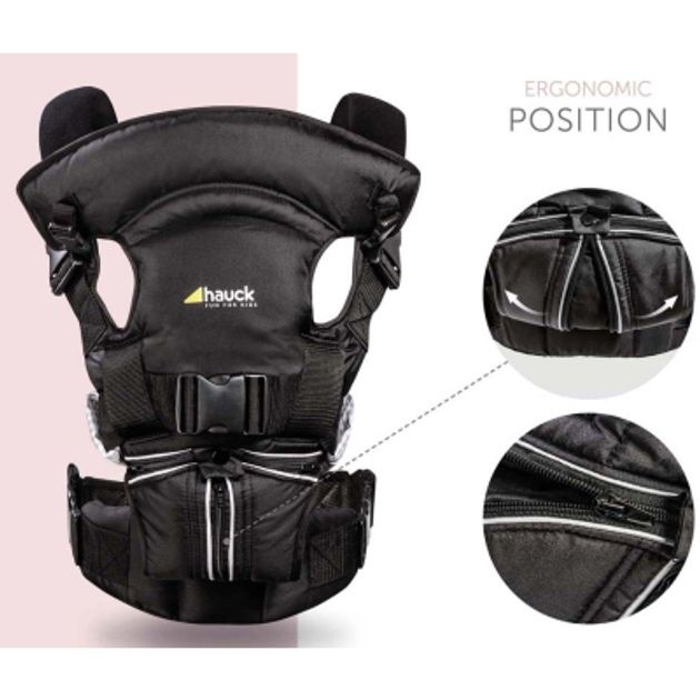 Рюкзак-перенесення Hauck 4 Way Carrier Black