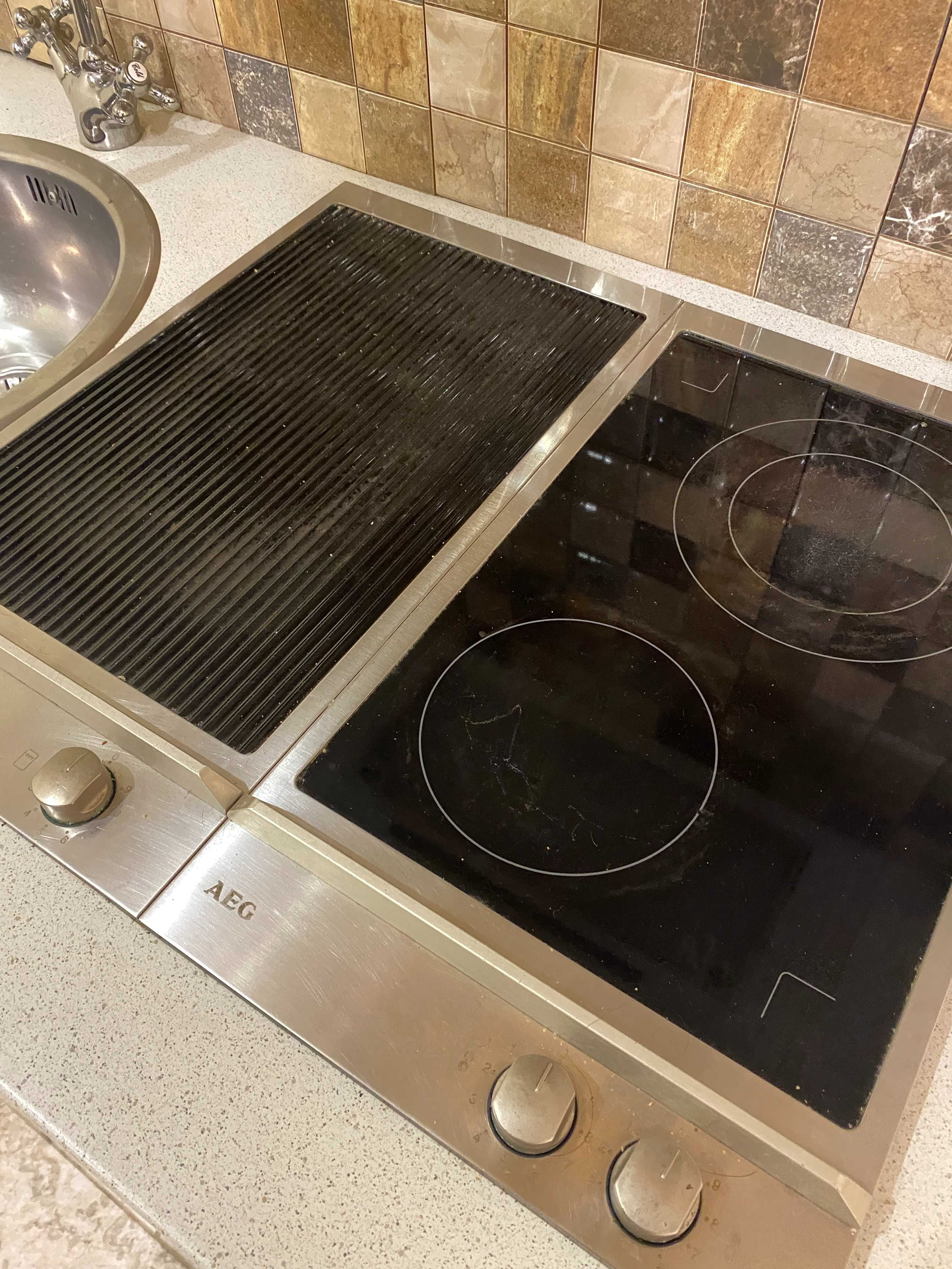 Conjunto Forno Teka + Placa Elétrica AEG + Grelhador AEG