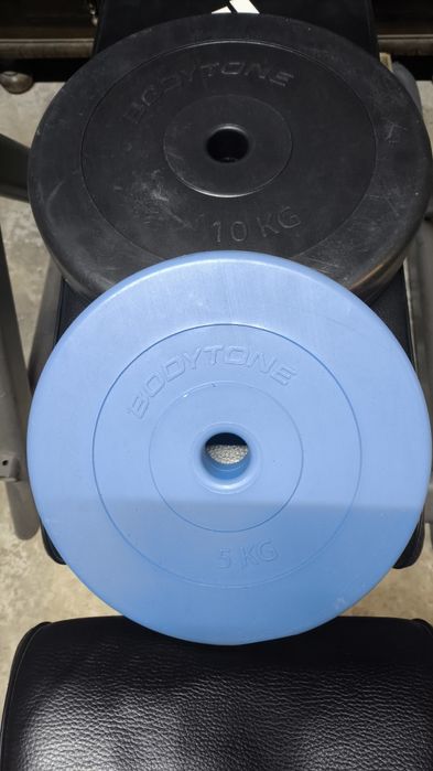 Discos barra ginásio