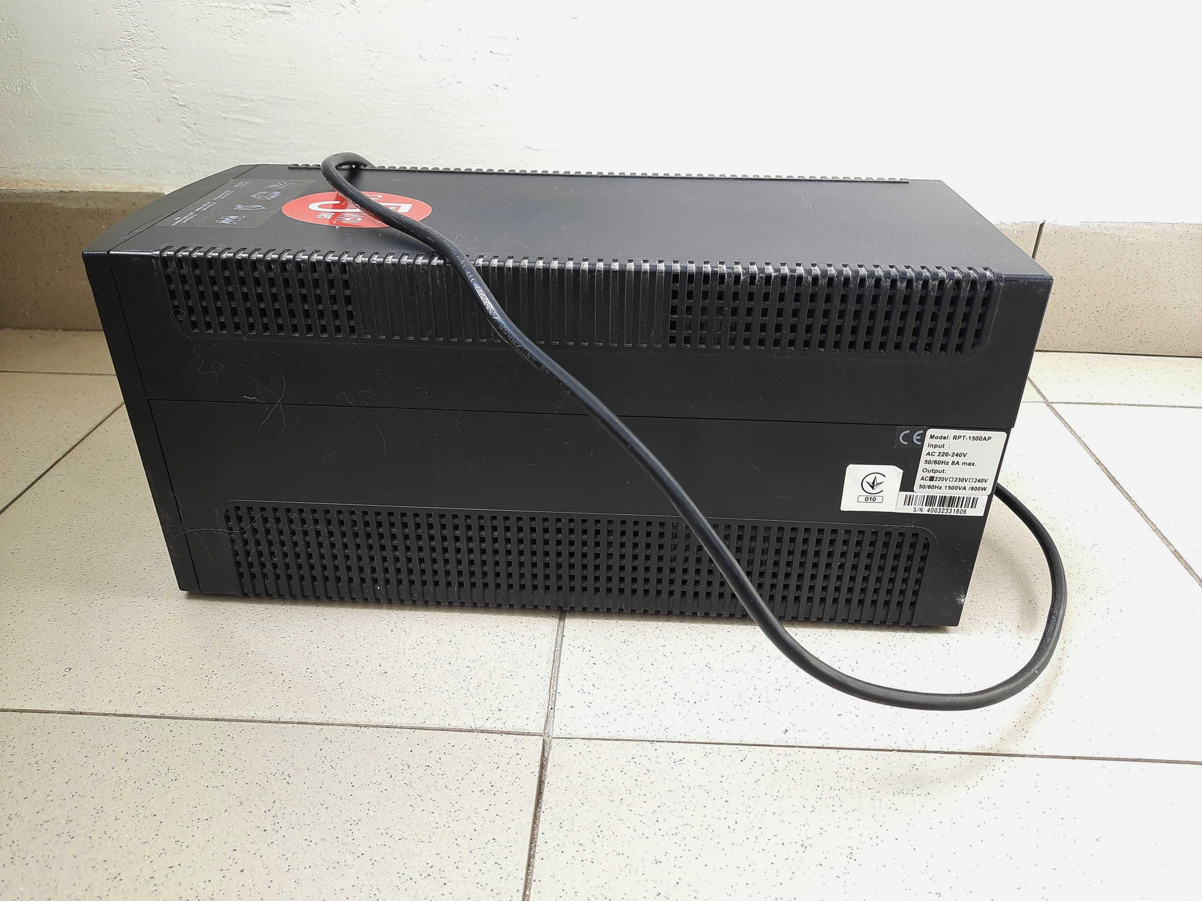 Джерело безперебійного живлення (ДБЖ) Powercom RPT-1500AP (SCHUKO)