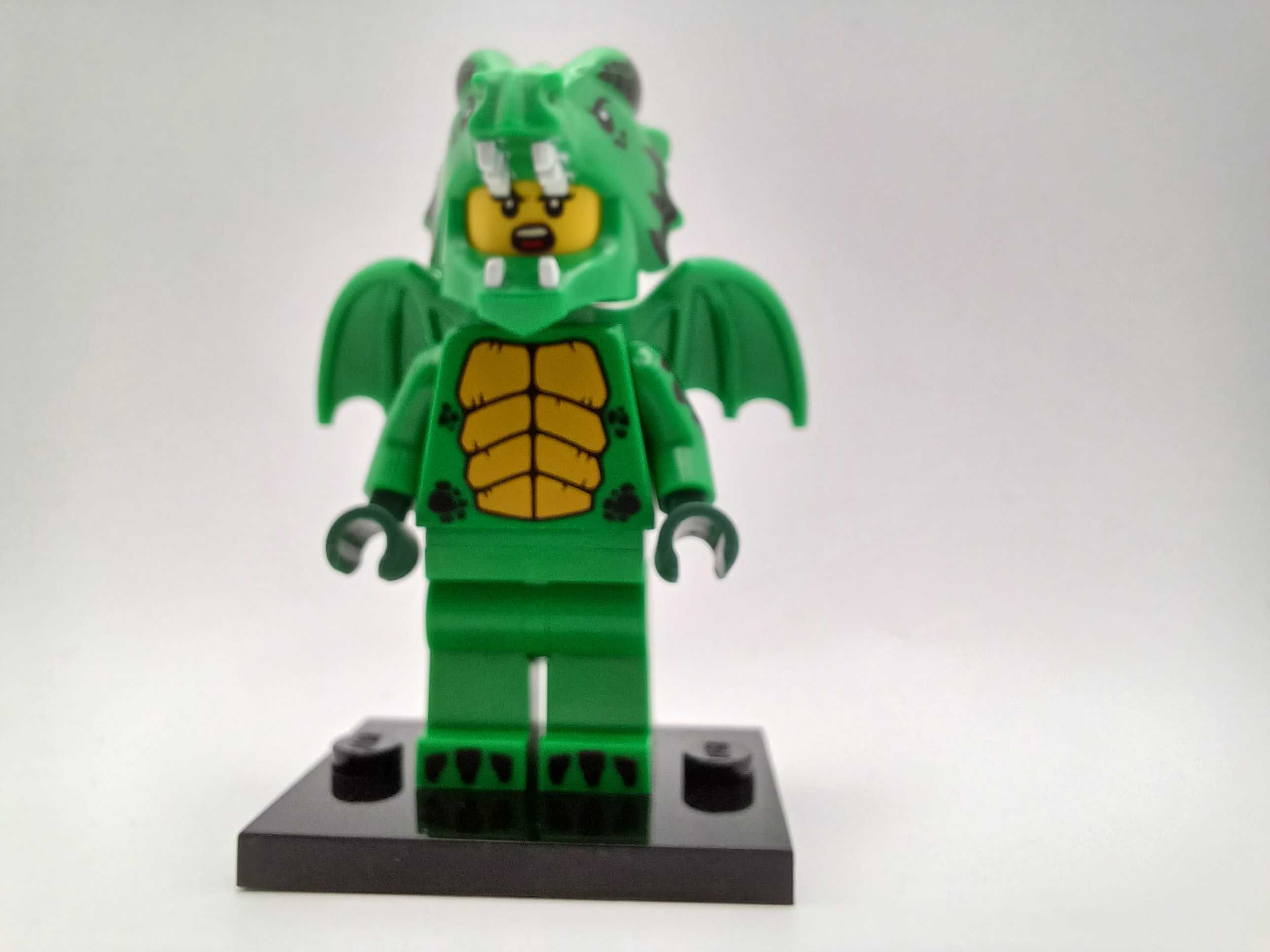 Lego 71034 figurka CMF col23-12 col409 Green Dragon Costume Smok