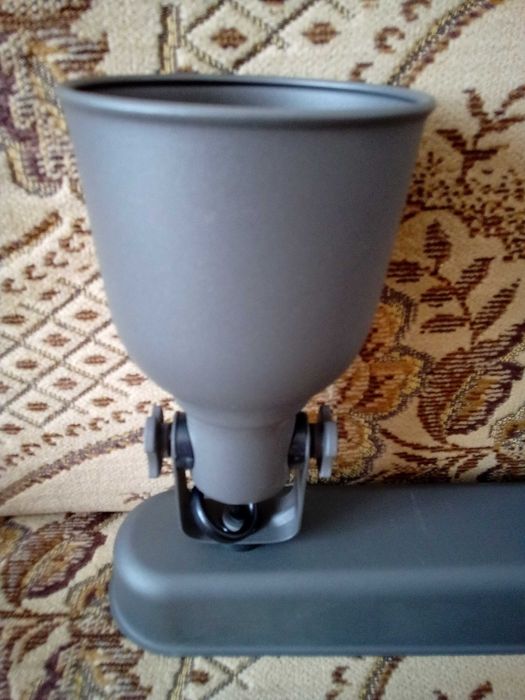 IKEA Hektar lampa sufitowa 3 reflektorowa szara