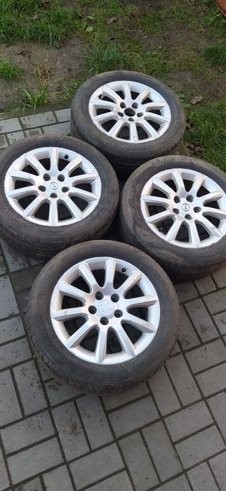 Alufelgi 5x110 opel astra h 16 cali z oponami