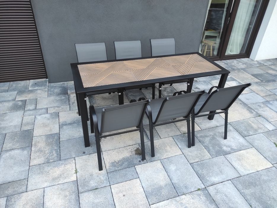 Solidny Stół tarasowy ogrodowy na wymiar meble tarasowe