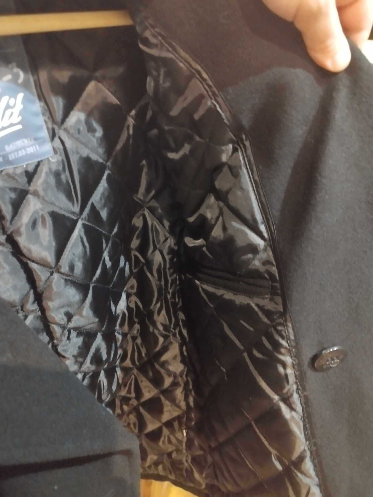 Płaszcz bosmanka BRANDIT Pea Coat - Black roz. M.