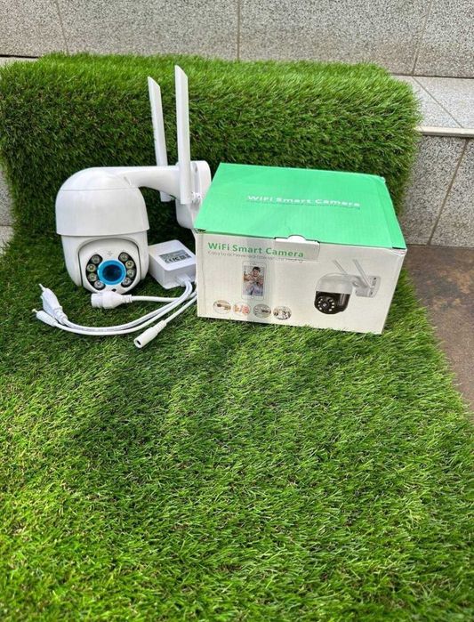 Потужна камера lP66 відеонагляду 5мп WIFI IP ptz поворотна вулична