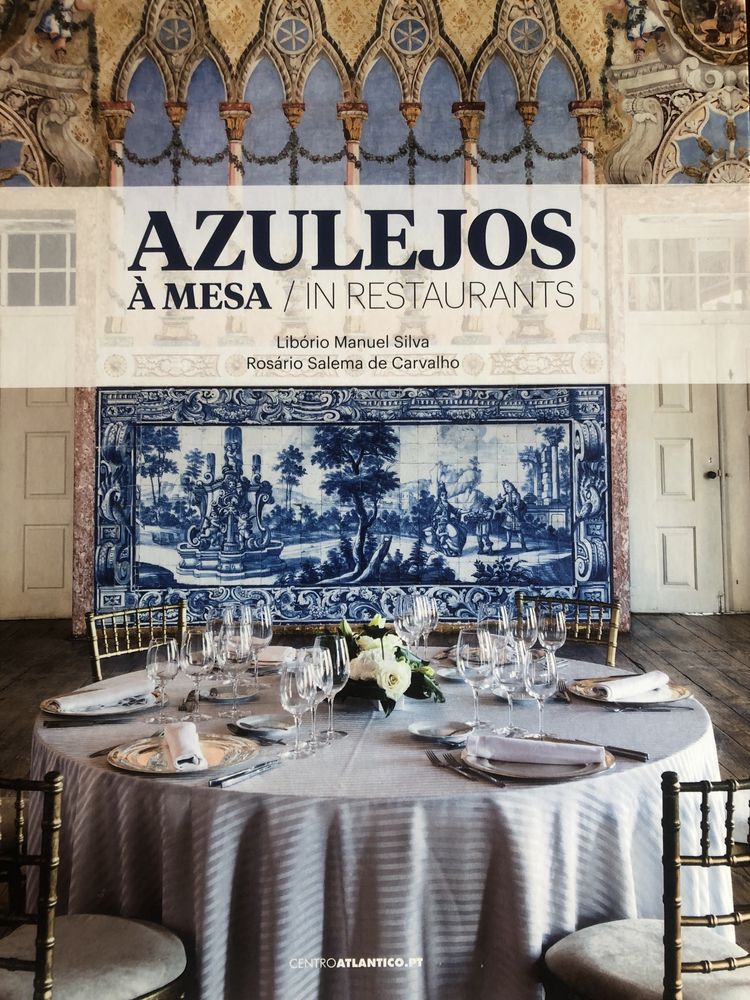 Livro Azulejos á Mesa