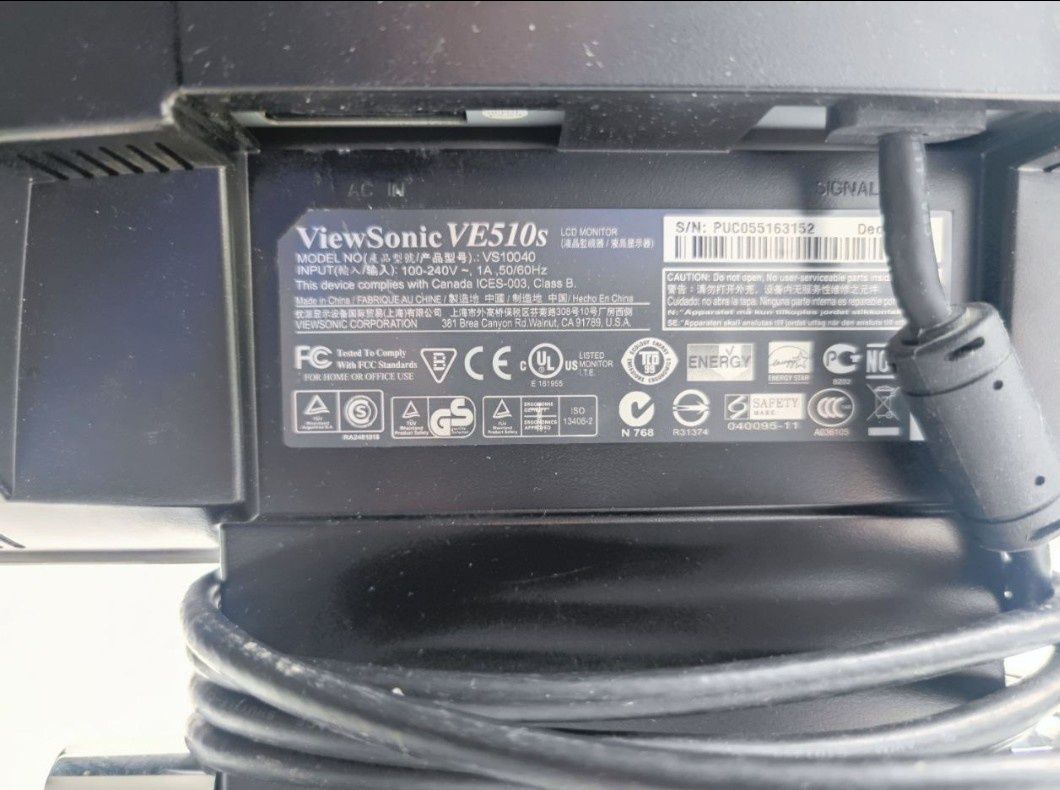 Мониторы View Sonic Ves 10 s и View Sonic va-703 b-3