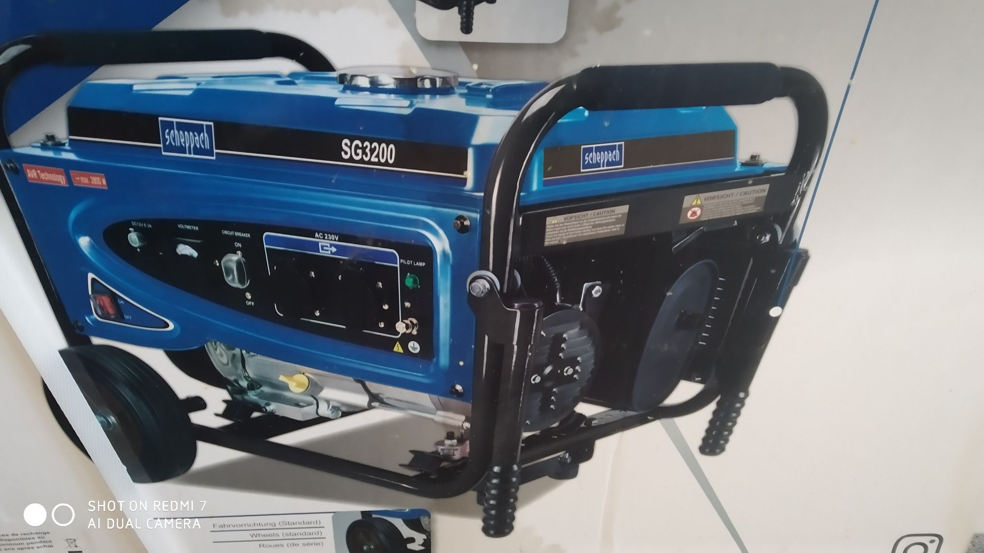 Генератор бензиновый Scheppach SG3200