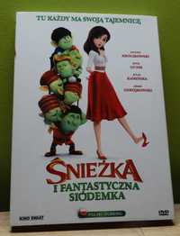 DVD - Śnieżka i Fantastyczna Siódemka - oryginalne DVD