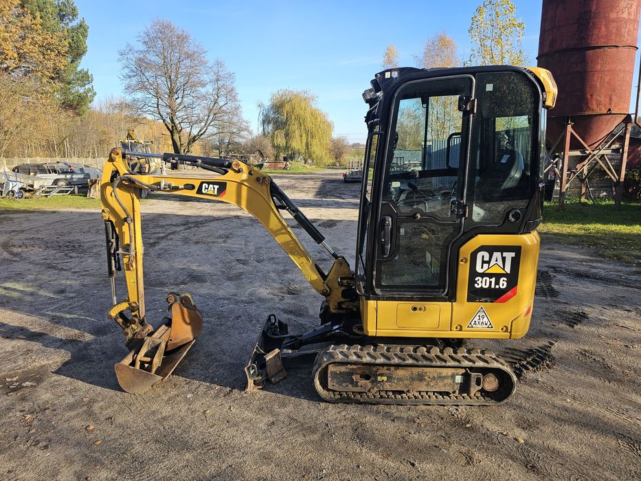 Minikoparka CAT 301.6, rok 2020, jak JCB 8018, 19C, ec18, kx019