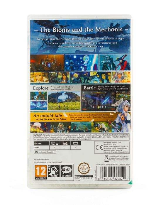 Xenoblade Chronicles Definitive Edition (NSW) Gra nowa w folii