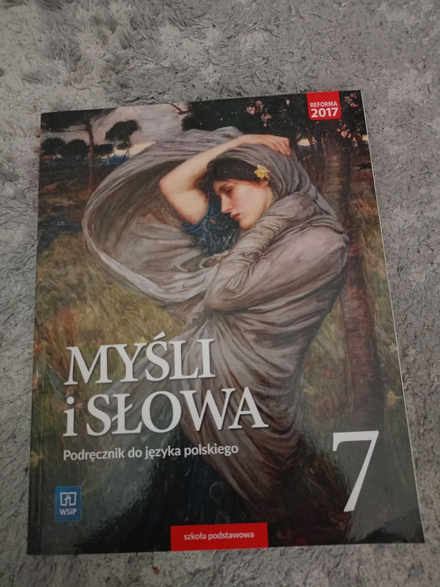 myśli i słowa podręcznik do języka polskiego WSiP klasa 7