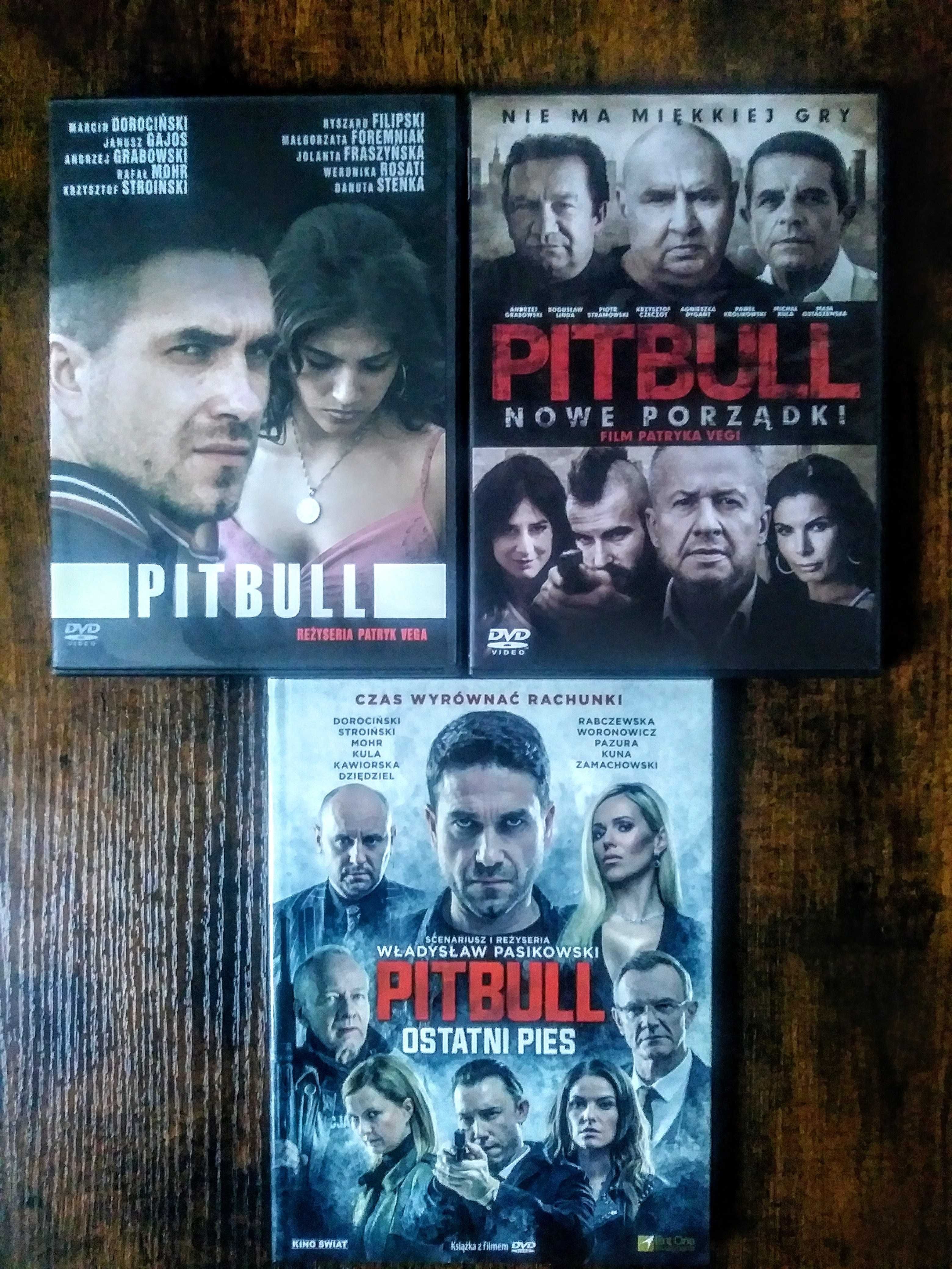 Pitbull - 3 filmy z serii Pitbull na DVD