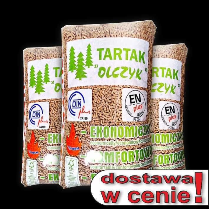 Pellet "Olczyk" (70x15kg = 1050kg) dostawa w cenie Oferta Cała Polska