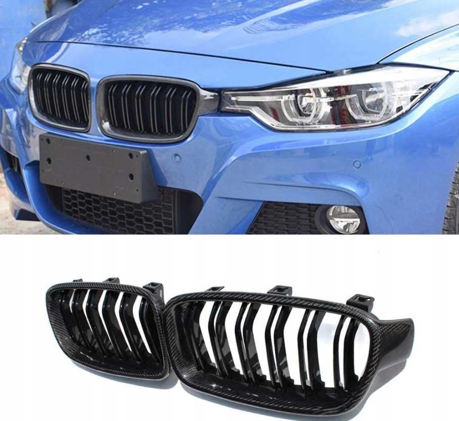 Nerki Grill BMW F30 F31 F32 F36 M3 Look CARBON