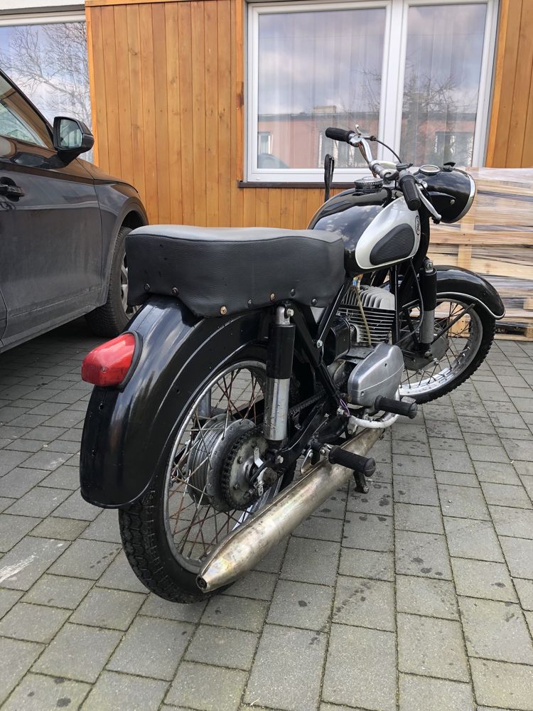SHL m11 1968r. Motocykl zabytek dokumenty