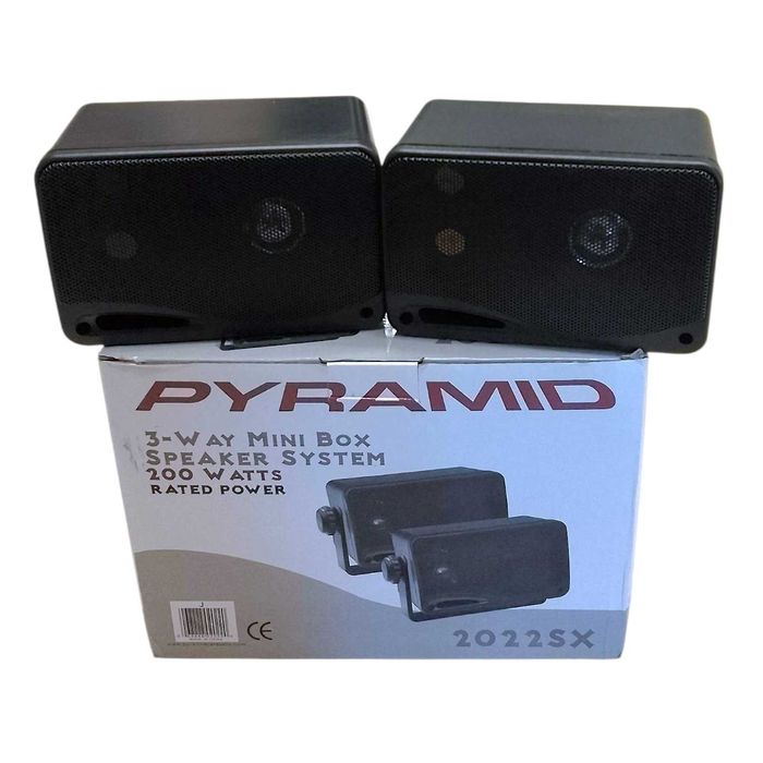 Pyramid 2022SX system głośników / zestaw 3-drożny mini pudełka