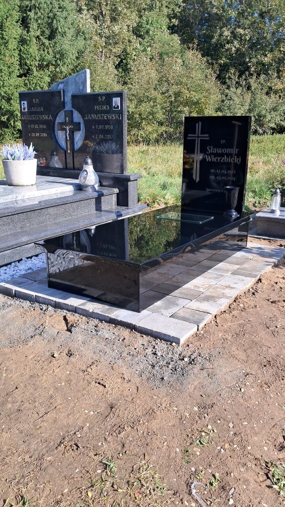 Nagrobek, Pomnik kompozyt 3100 zł z montażem Cały Kraj- Promocja
