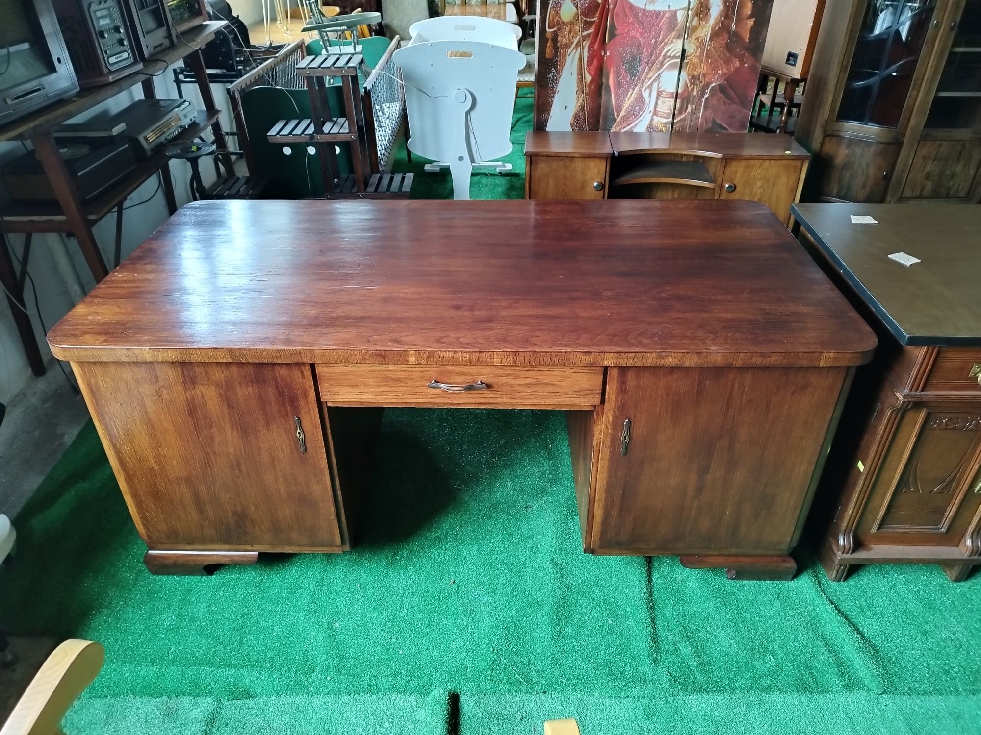 biurko gabinetowe ART-DECO Dwustronne