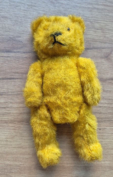 Maskotka retro miś trociniak retro lata 30/40 stary miś zabawka