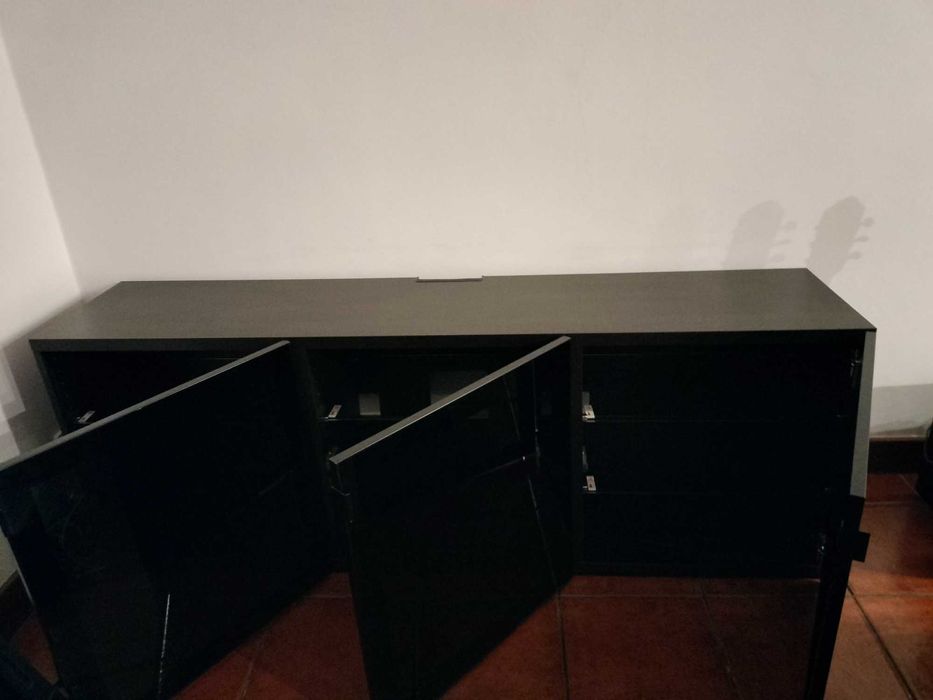 MOVEL / APARADOR PRETO IKEA BESTA 100€