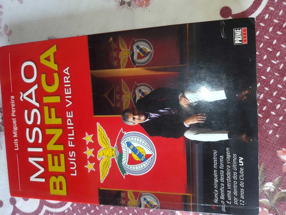 Livros do Benfica novos