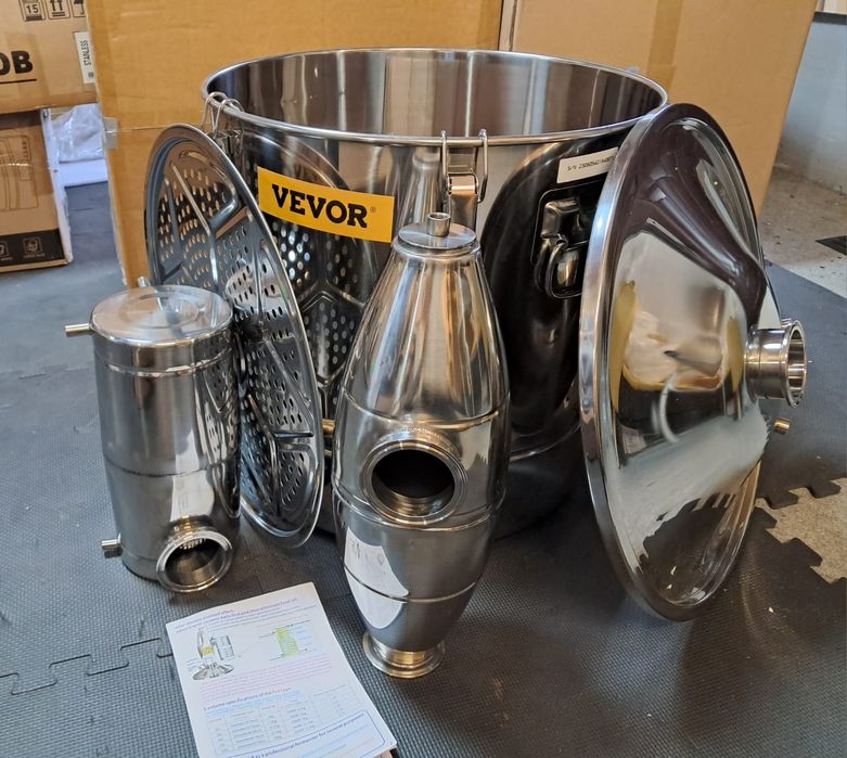 Vevor destylator do alkoholu 70L