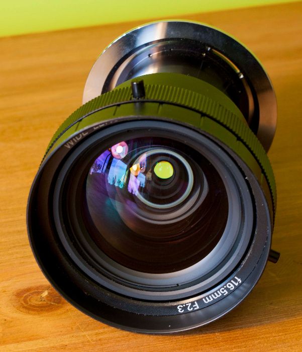 Obiektyw szerokokątny Sanyo LNS W11