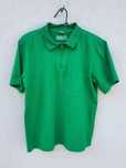 Zielona koszulka polo z bawełny r. M Casual Wear
