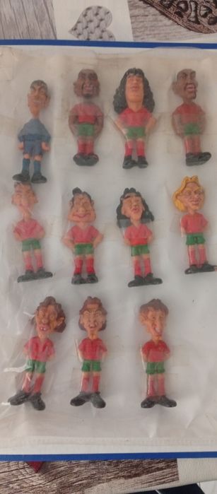 Colecção jogadores da bola vintage