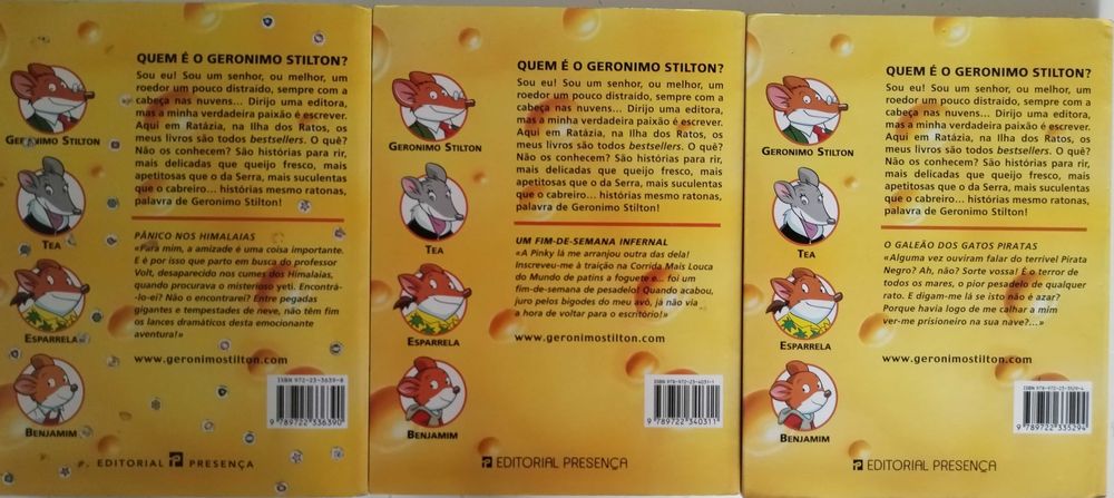 Geronimo Stilton.