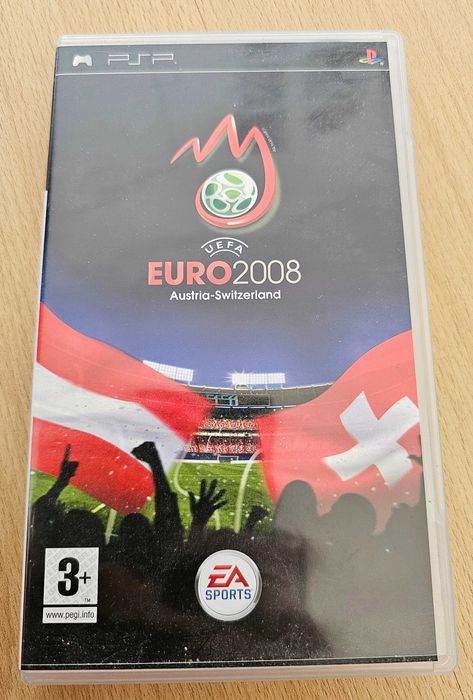 Jogo Uefa Euro 2008, para PSP